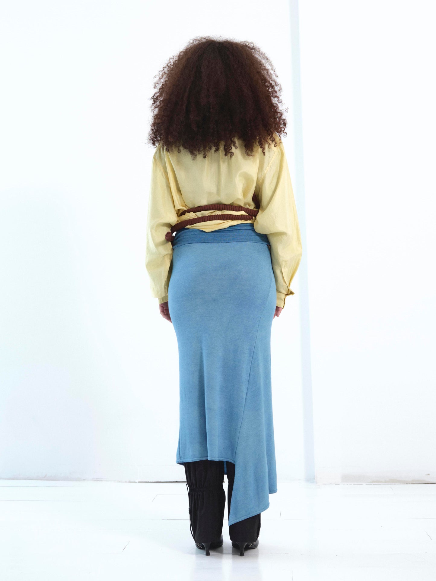 The Tie Dye Shirt in butter