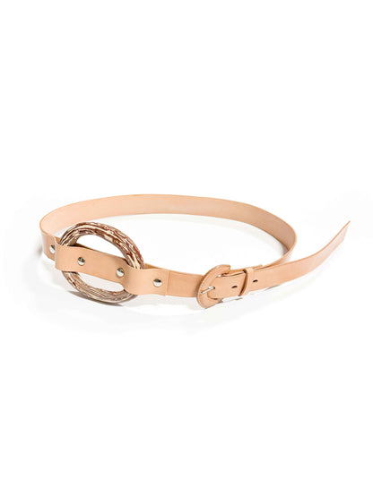The Ceramic Ring Leather Belt