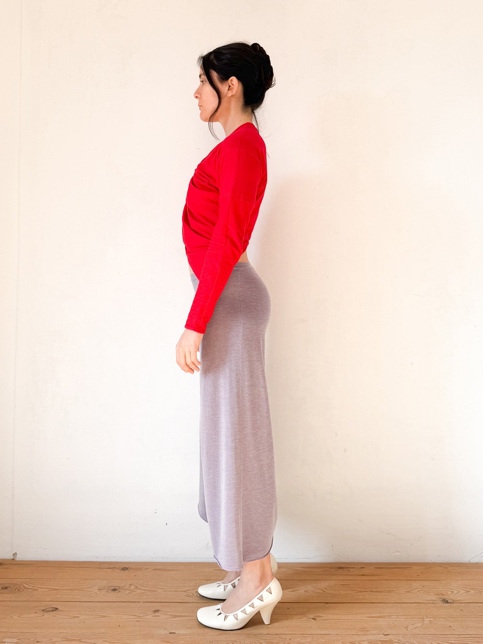 the t-shirt skort long nº02 in malva