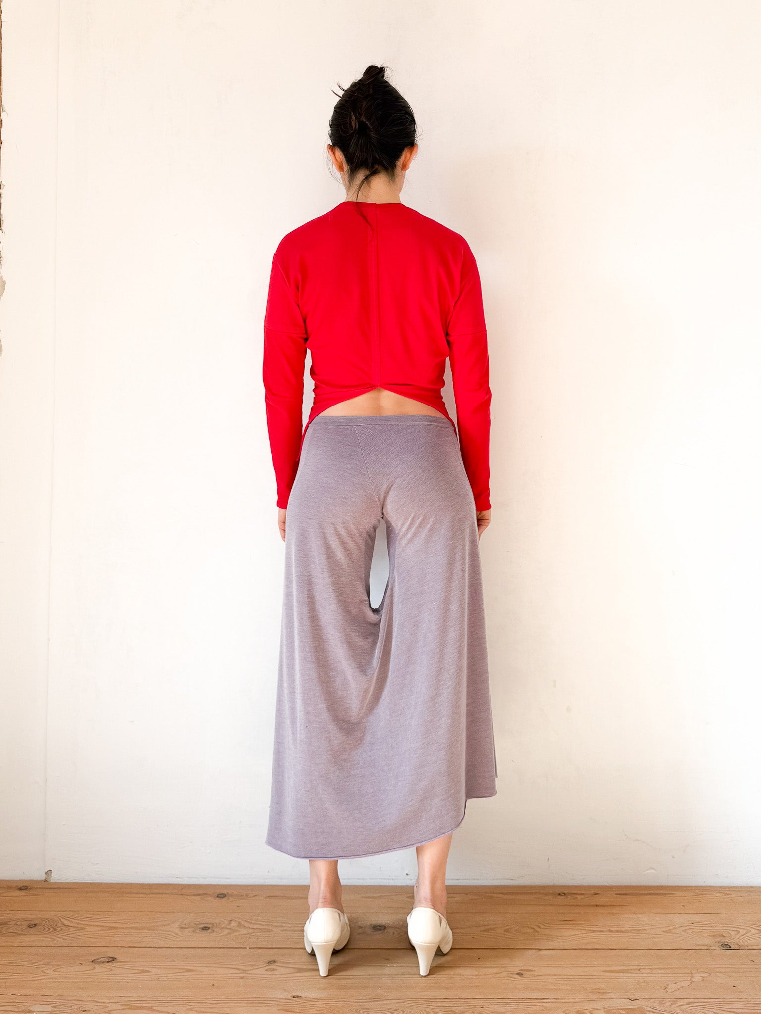 the t-shirt skort long nº02 in malva