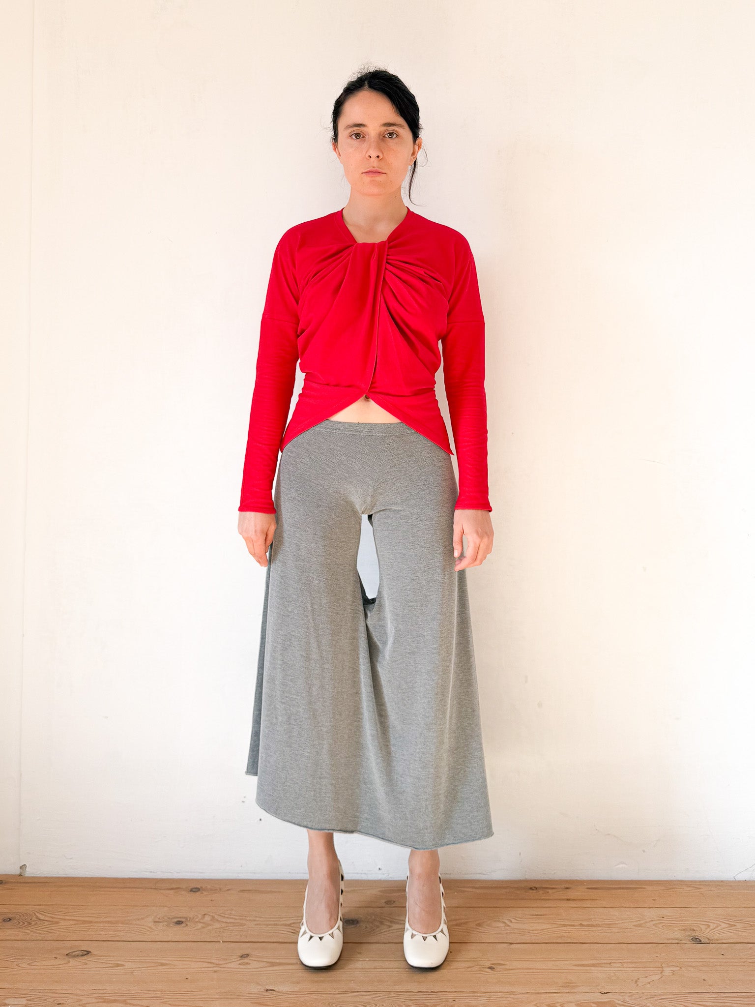 the t-shirt skort long nº02 in dark grey