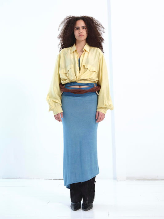 The Tie Dye Shirt in butter