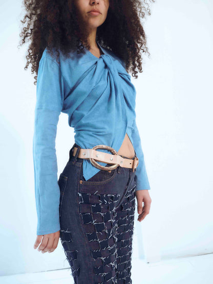 The Ceramic Ring Leather Belt