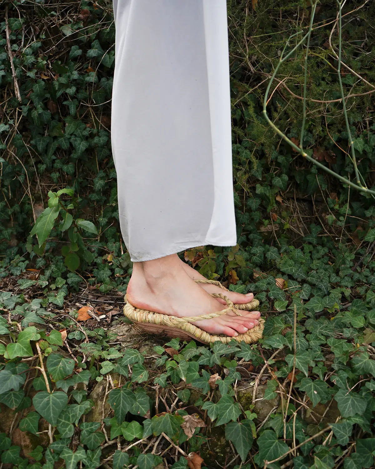 the espart sandals worn by Emma